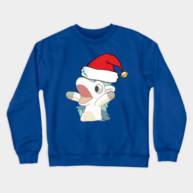 Unicorse Santa Crewneck Sweatshirt by pedrsavan.art